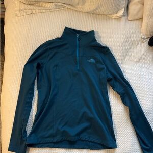 The North Face Blue Quarter-Zip Pullover